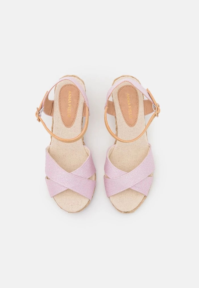 Sandale ANNA FIELD Anna Field Wedge Sandals Rose Femme | RTF-4113739